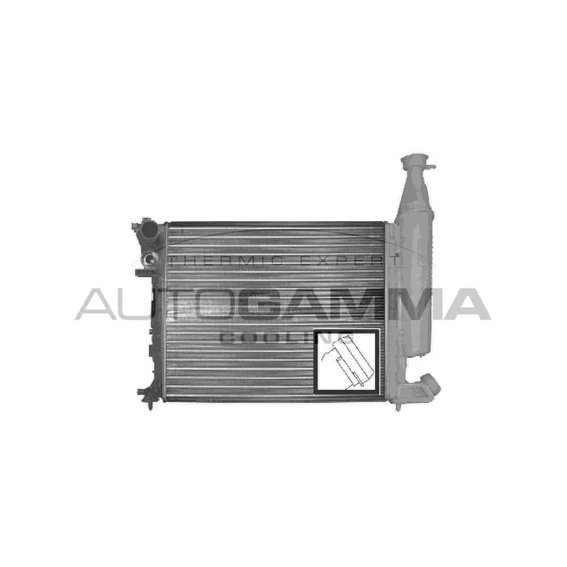 Radiateur, refroidissement du moteur AUTOGAMMA 100155
