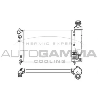 Radiateur, refroidissement du moteur AUTOGAMMA 100194