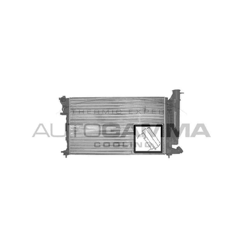 Radiateur, refroidissement du moteur AUTOGAMMA 100212