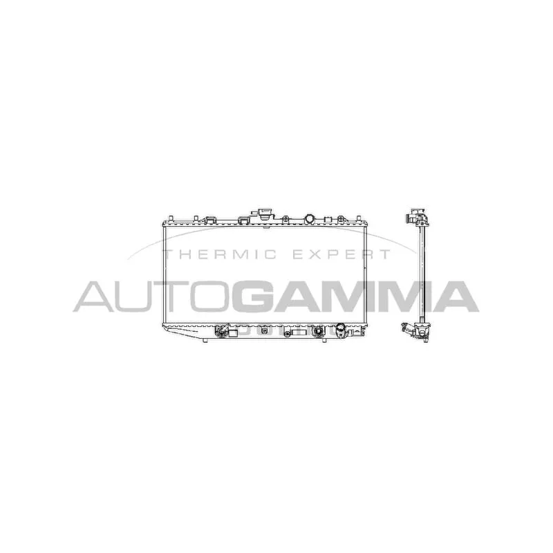 Radiateur, refroidissement du moteur AUTOGAMMA 100420