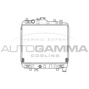 Radiateur, refroidissement du moteur AUTOGAMMA