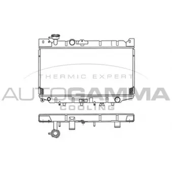 Radiateur, refroidissement du moteur AUTOGAMMA