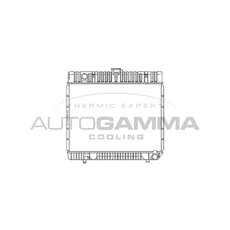 Radiateur, refroidissement du moteur AUTOGAMMA 100532