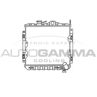 Radiateur, refroidissement du moteur AUTOGAMMA
