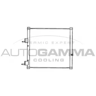 Condenseur, climatisation AUTOGAMMA 100573
