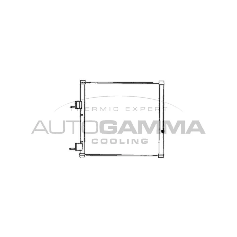 Condenseur, climatisation AUTOGAMMA 100573