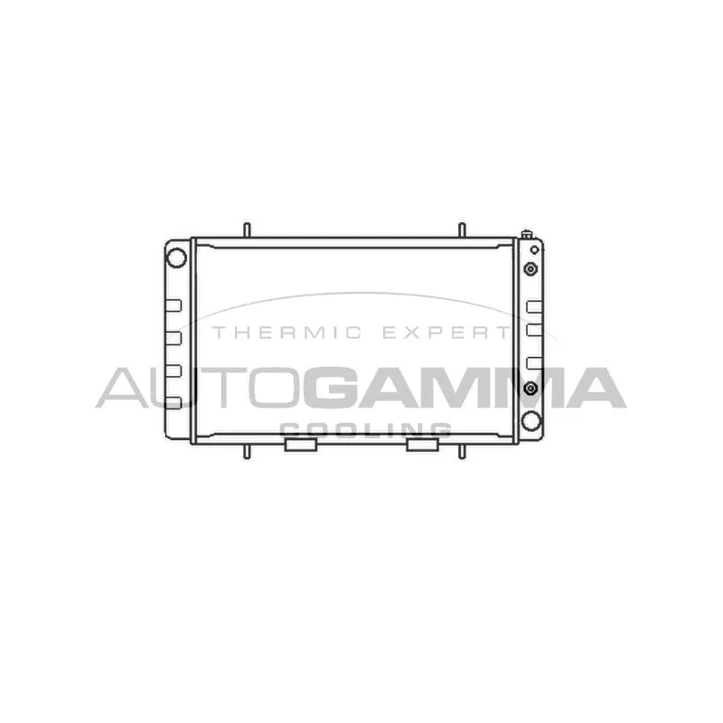 Radiateur, refroidissement du moteur AUTOGAMMA 100929