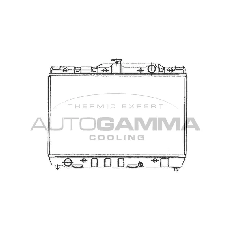 Radiateur, refroidissement du moteur AUTOGAMMA 101001