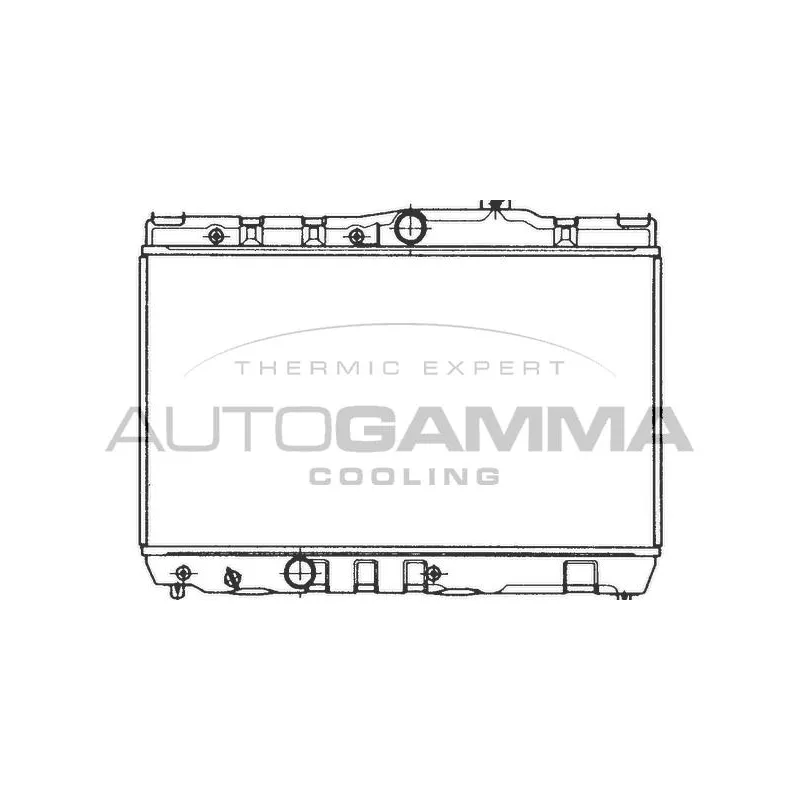 Radiateur, refroidissement du moteur AUTOGAMMA 101002
