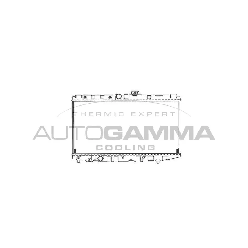 Radiateur, refroidissement du moteur AUTOGAMMA 101014