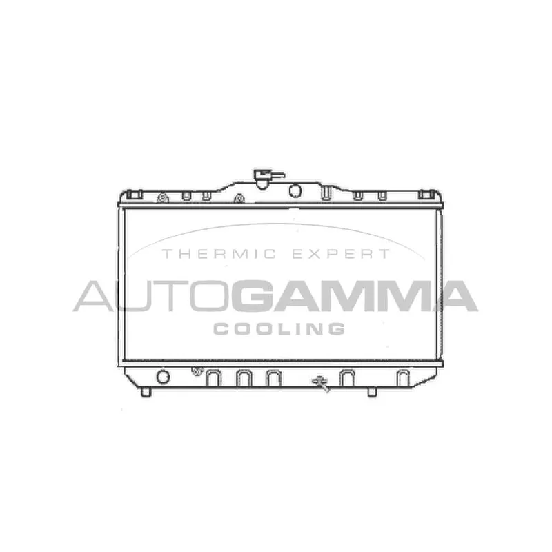 Radiateur, refroidissement du moteur AUTOGAMMA 101016