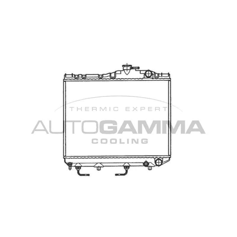 Radiateur, refroidissement du moteur AUTOGAMMA 101035