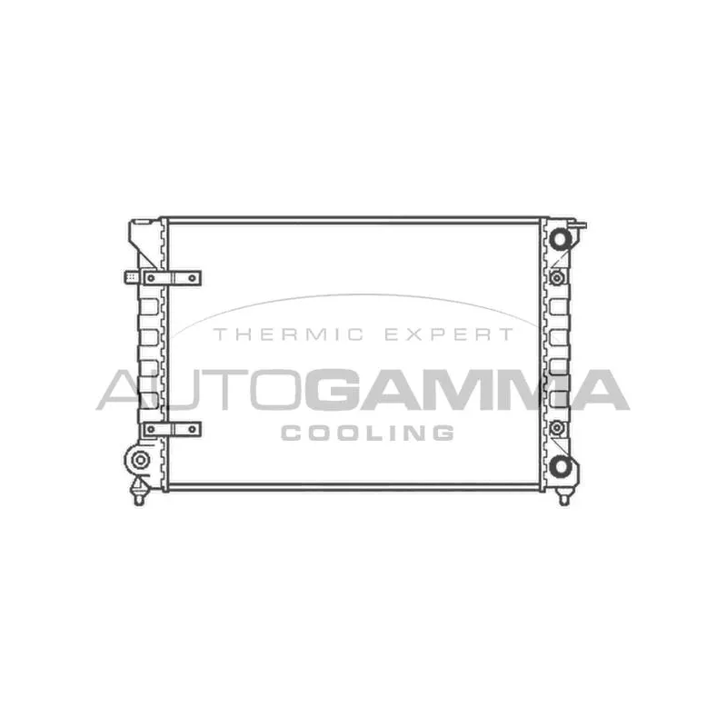 Radiateur, refroidissement du moteur AUTOGAMMA 101052