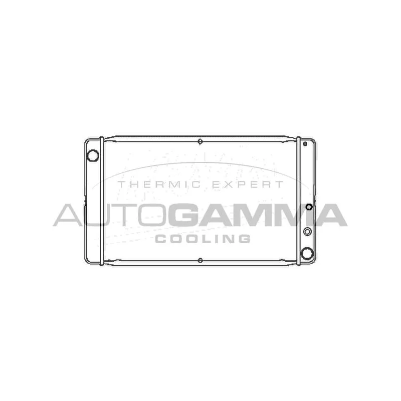 Radiateur, refroidissement du moteur AUTOGAMMA 101103