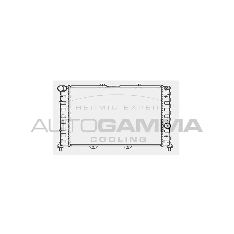 Radiateur, refroidissement du moteur AUTOGAMMA 101145