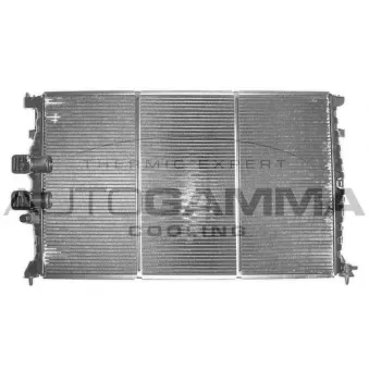 Radiateur, refroidissement du moteur AUTOGAMMA 101234