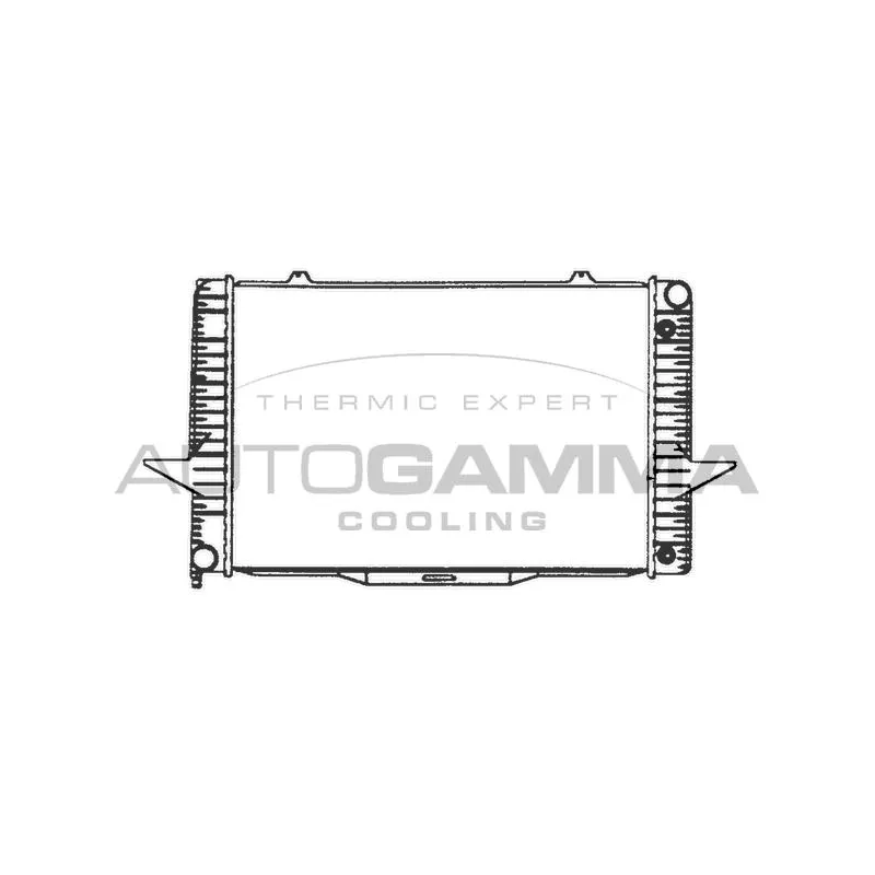 Radiateur, refroidissement du moteur AUTOGAMMA 101292