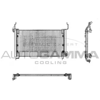 Condenseur, climatisation AUTOGAMMA