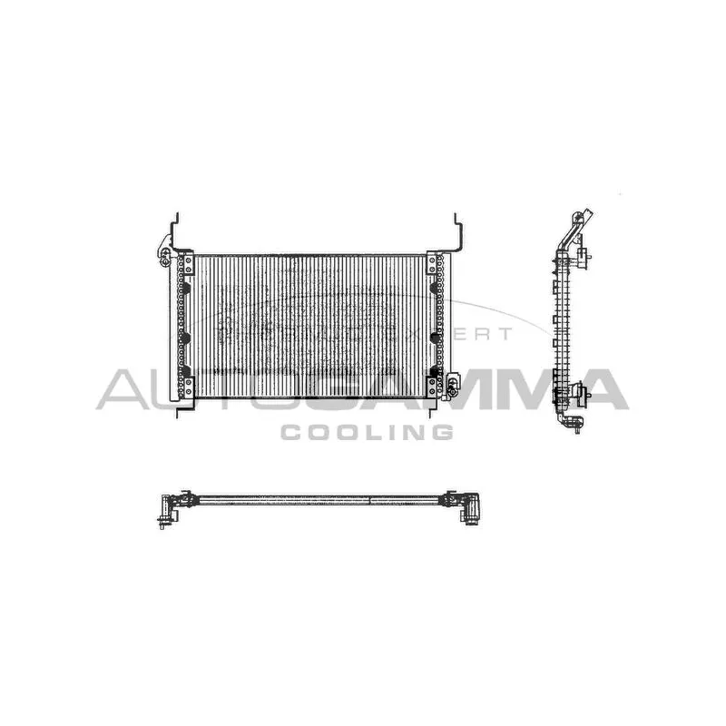 Condenseur, climatisation AUTOGAMMA 101377