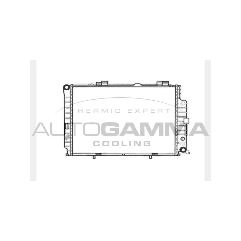 Radiateur, refroidissement du moteur AUTOGAMMA 101382