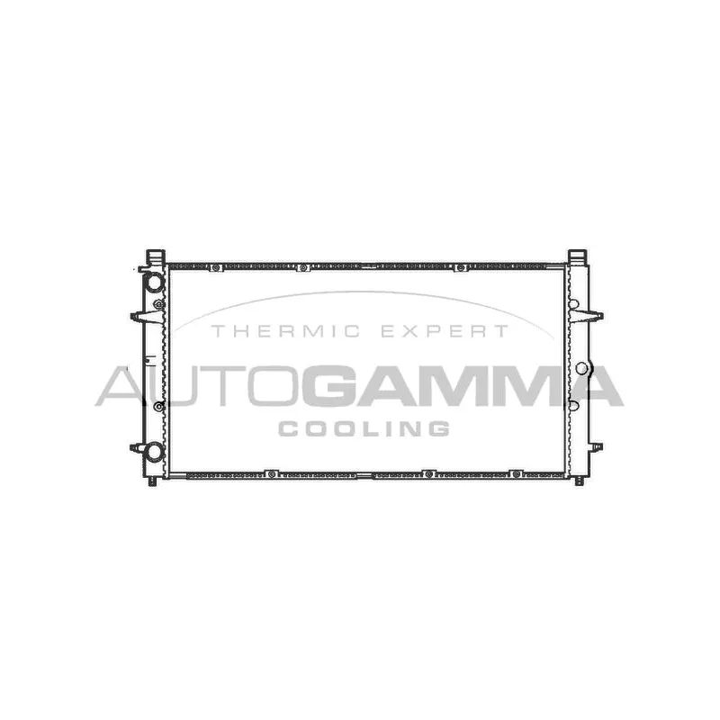 Radiateur, refroidissement du moteur AUTOGAMMA 101414