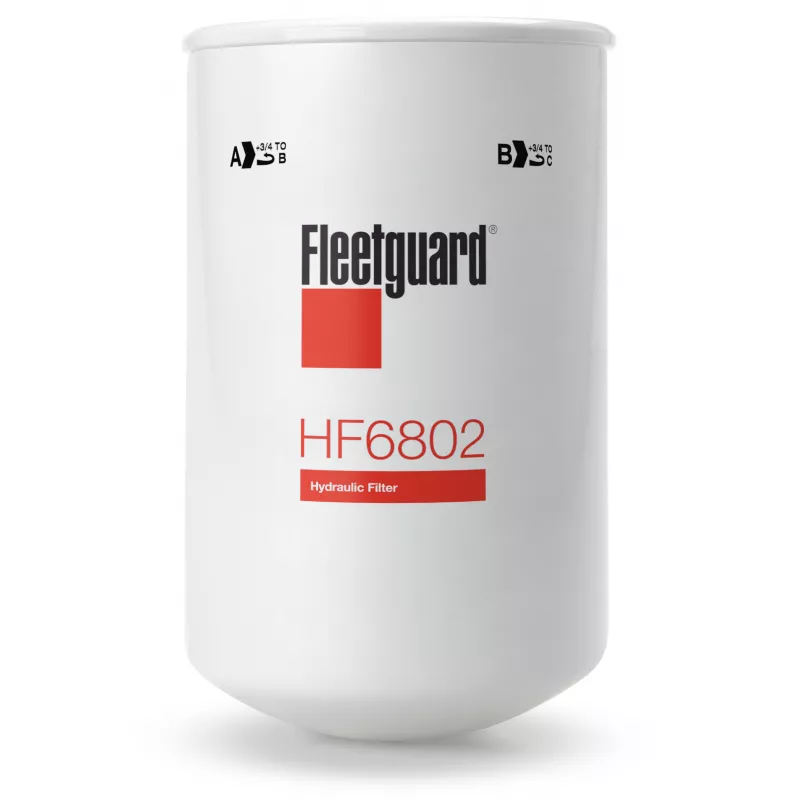 Filtre, système hydraulique de travail FLEETGUARD HF6802