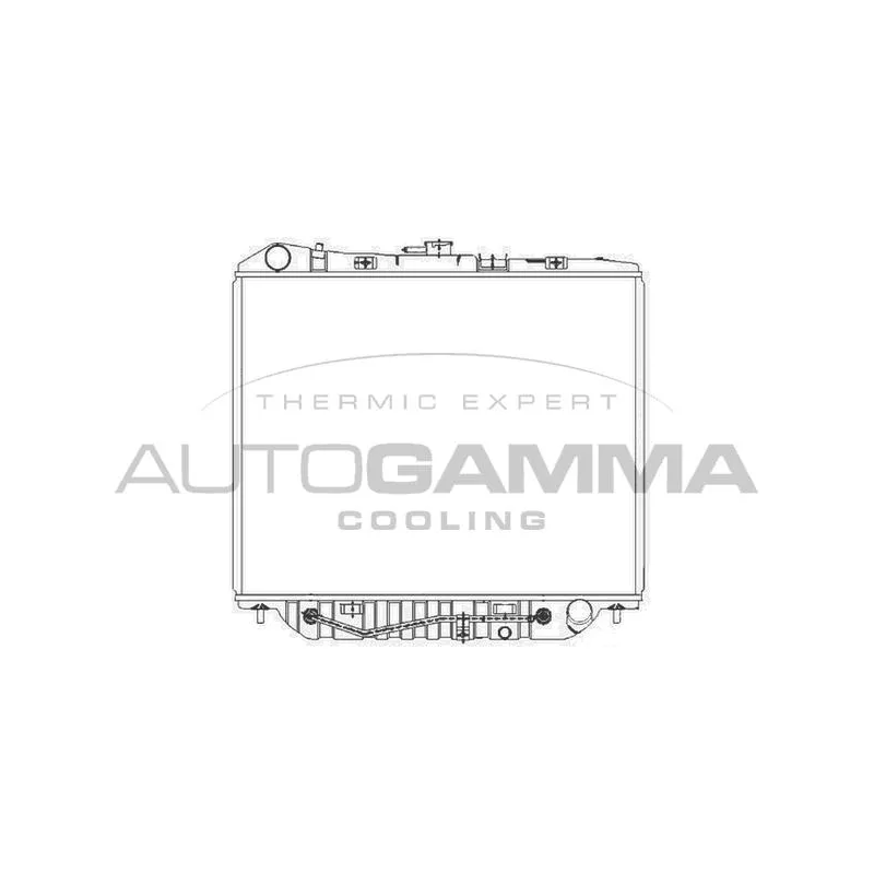Radiateur, refroidissement du moteur AUTOGAMMA 101448
