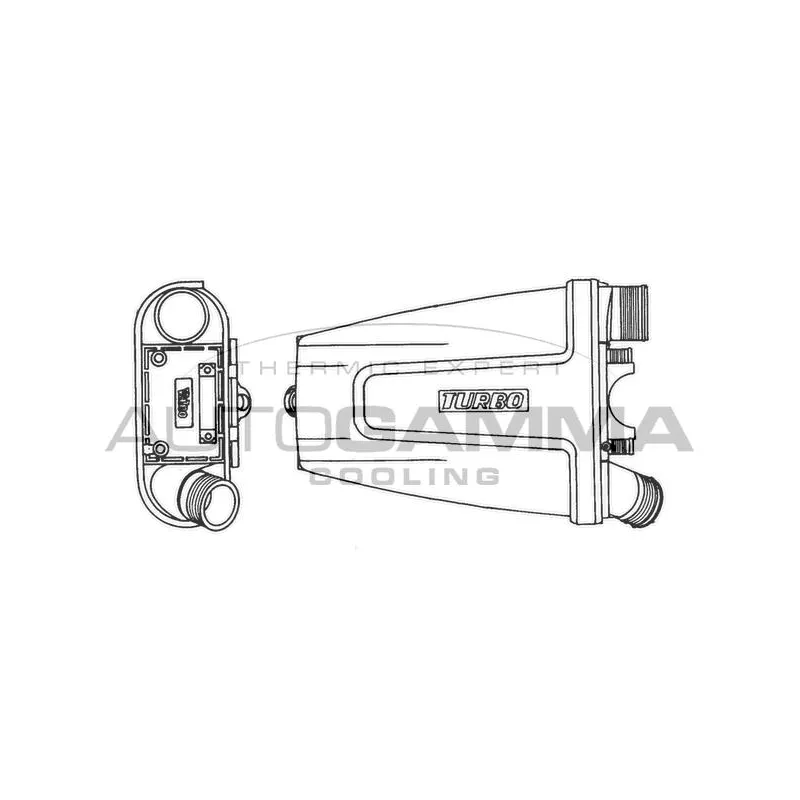 Intercooler, échangeur AUTOGAMMA 101485