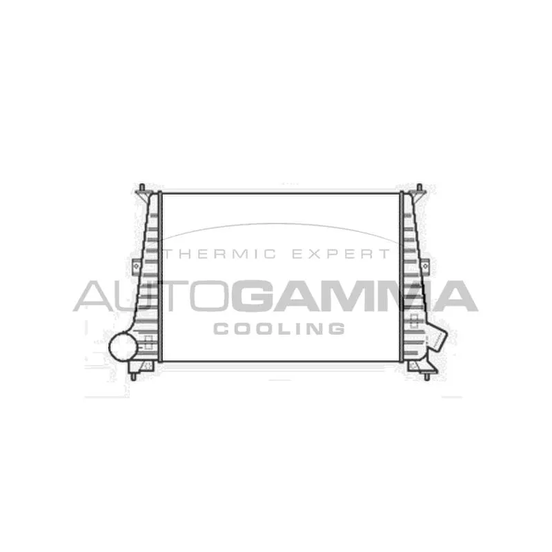 Intercooler, échangeur AUTOGAMMA 101503