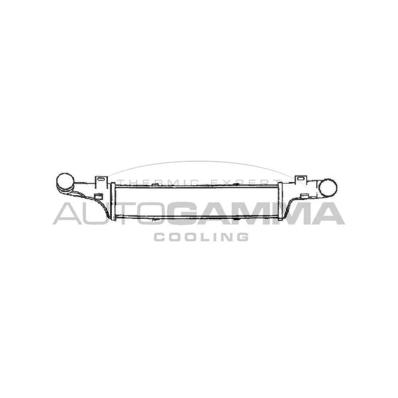 Intercooler, échangeur AUTOGAMMA 101506