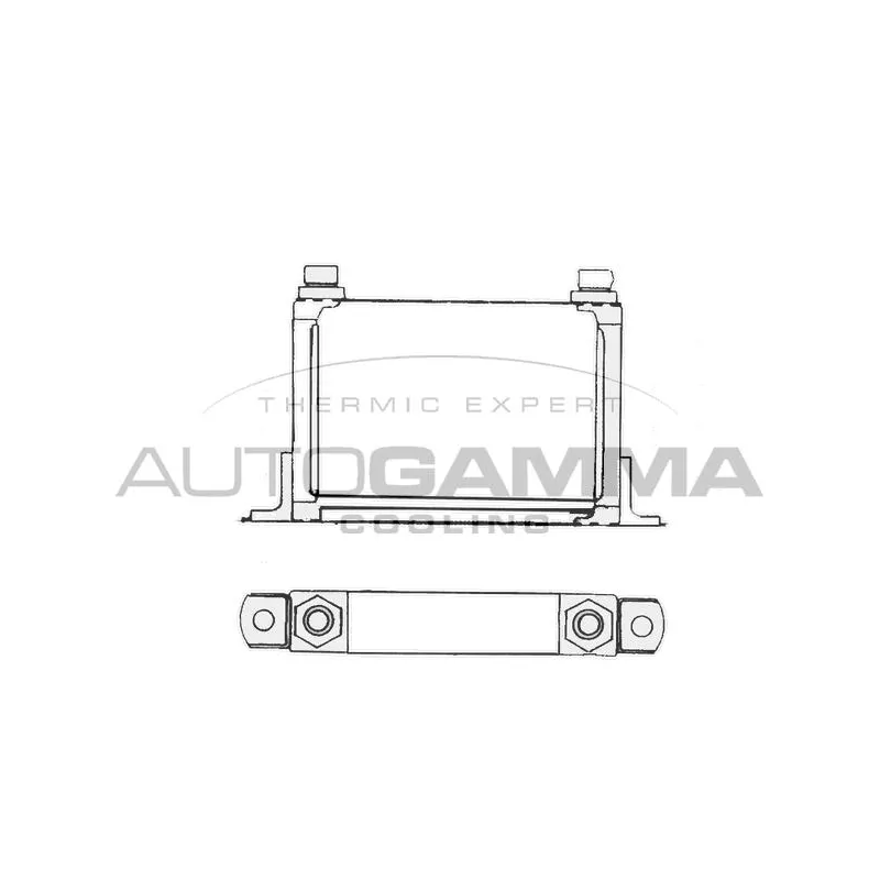 Radiateur d'huile AUTOGAMMA 101536