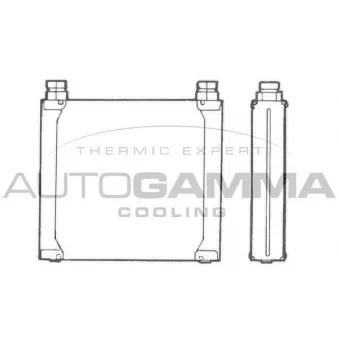 Radiateur d'huile AUTOGAMMA 101545