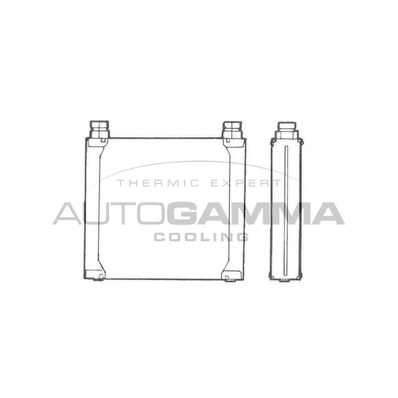 Radiateur d'huile AUTOGAMMA 101545
