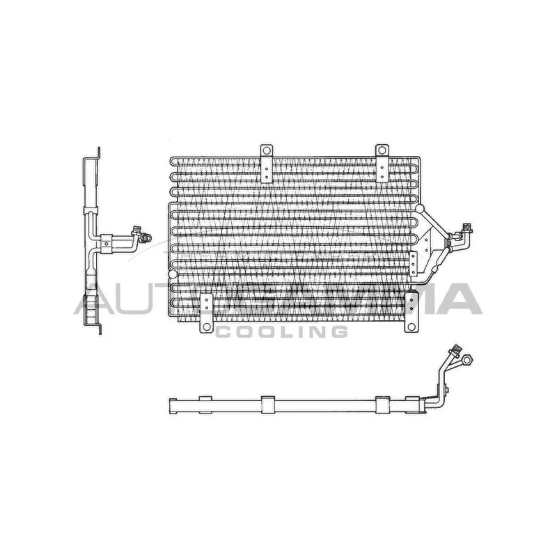 Condenseur, climatisation AUTOGAMMA 101561