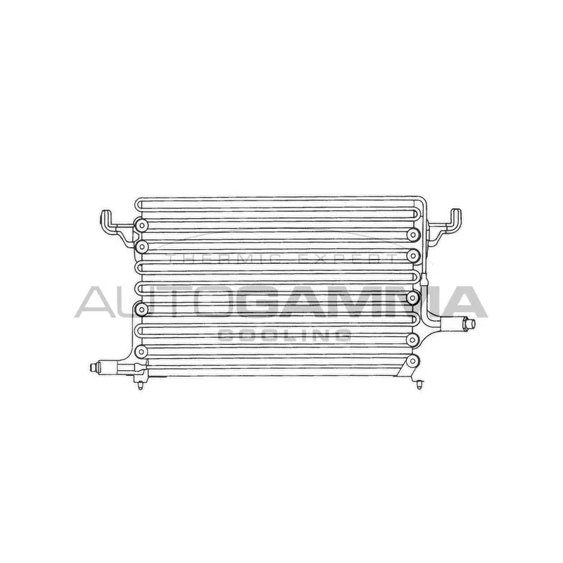 Condenseur, climatisation AUTOGAMMA 101575