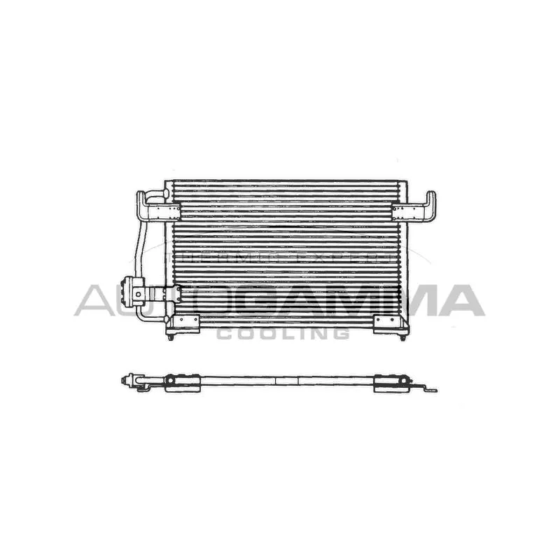 Condenseur, climatisation AUTOGAMMA 101580