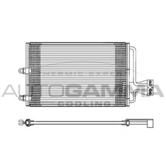 Condenseur, climatisation AUTOGAMMA 101582