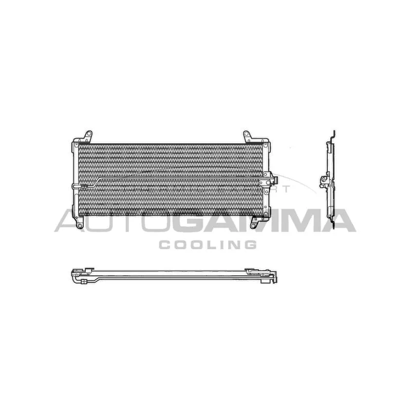 Condenseur, climatisation AUTOGAMMA 101589