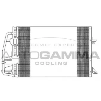 Condenseur, climatisation AUTOGAMMA 101601