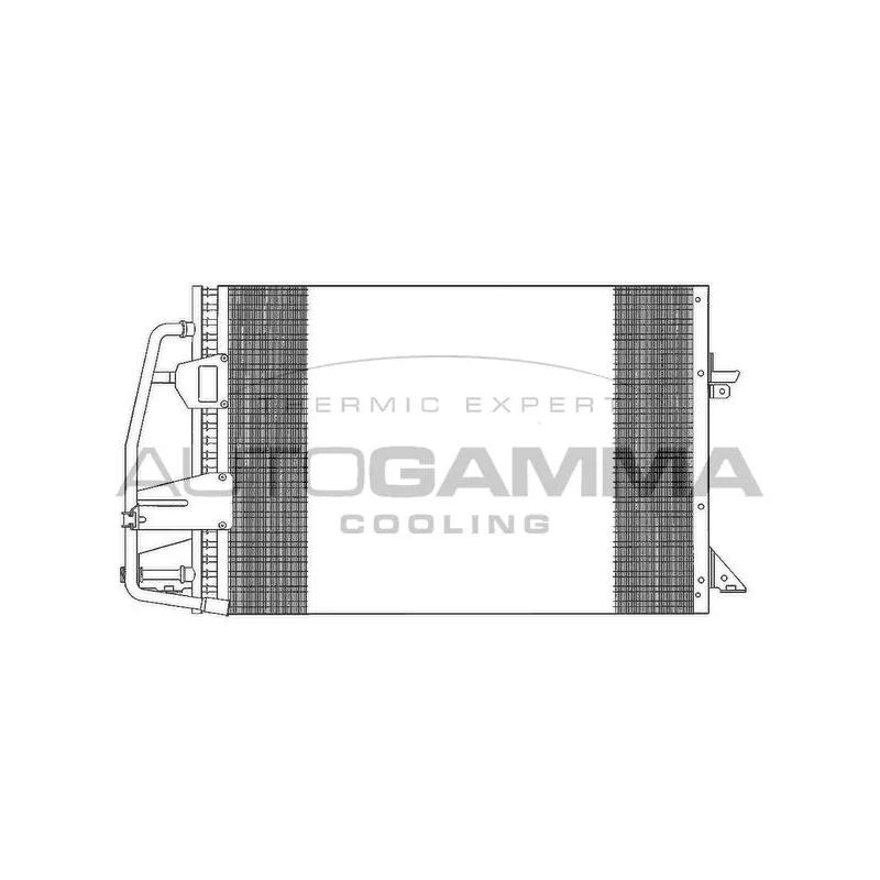 Condenseur, climatisation AUTOGAMMA 101601