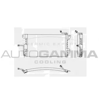Condenseur, climatisation AUTOGAMMA 101604