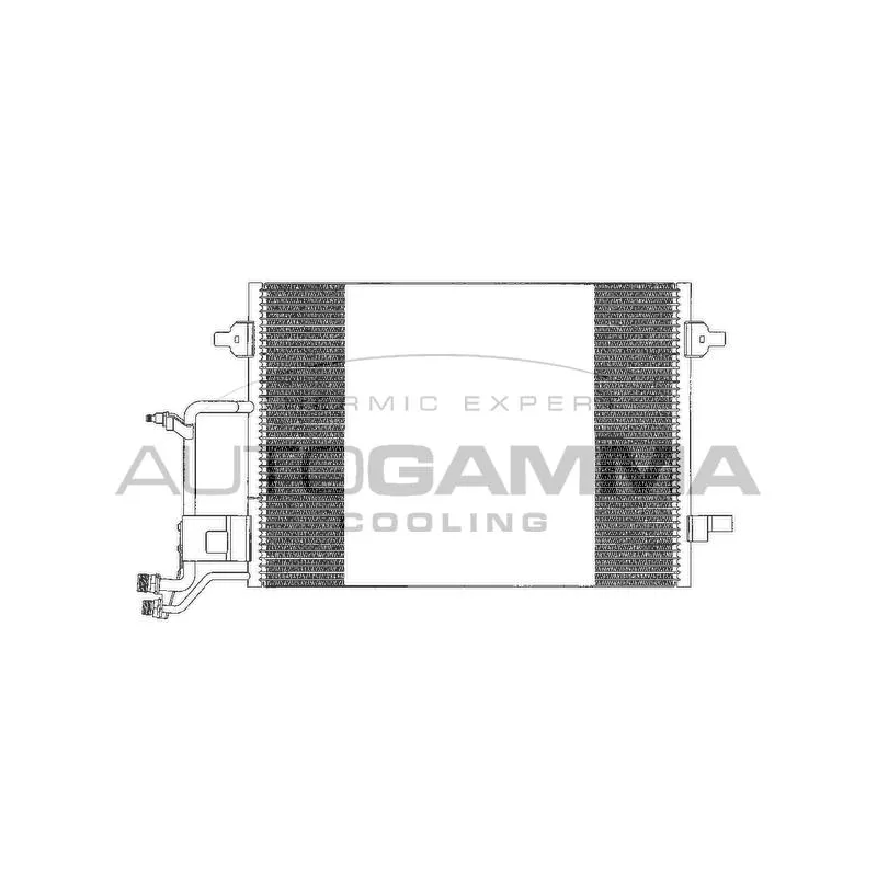 Condenseur, climatisation AUTOGAMMA 101662