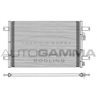 Condenseur, climatisation AUTOGAMMA