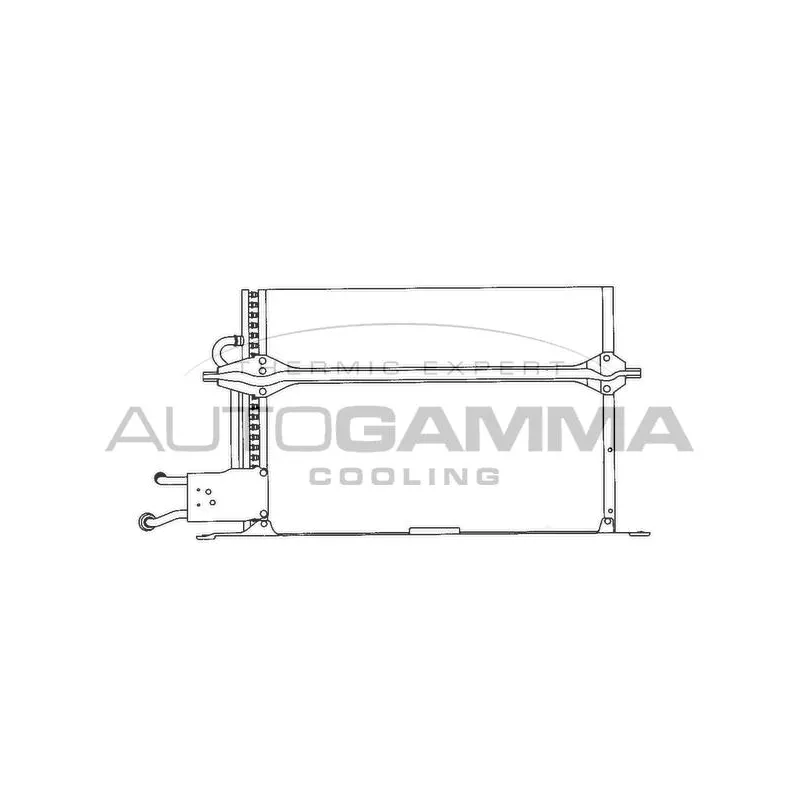 Condenseur, climatisation AUTOGAMMA 101692