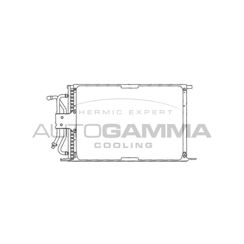Condenseur, climatisation AUTOGAMMA 101694