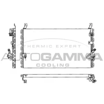 Condenseur, climatisation AUTOGAMMA