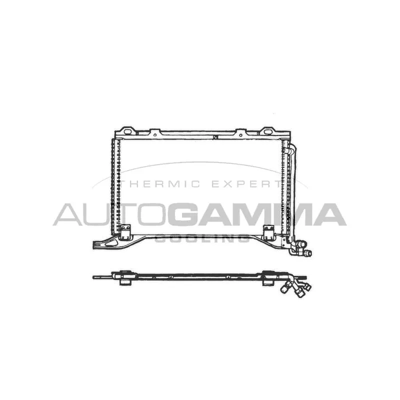 Condenseur, climatisation AUTOGAMMA 101731