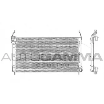 Condenseur, climatisation AUTOGAMMA 101737