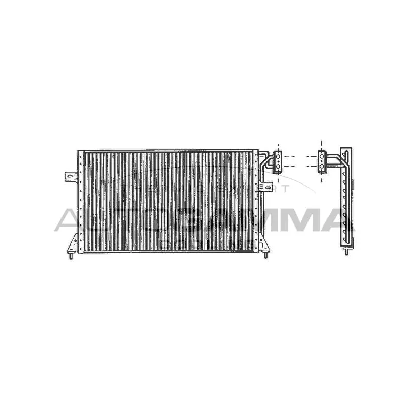Condenseur, climatisation AUTOGAMMA 101740