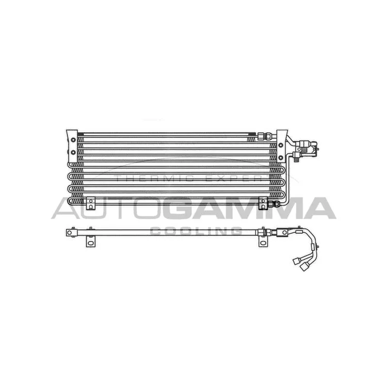 Condenseur, climatisation AUTOGAMMA 101756